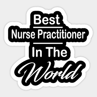 Nurse Practitioner Sticker